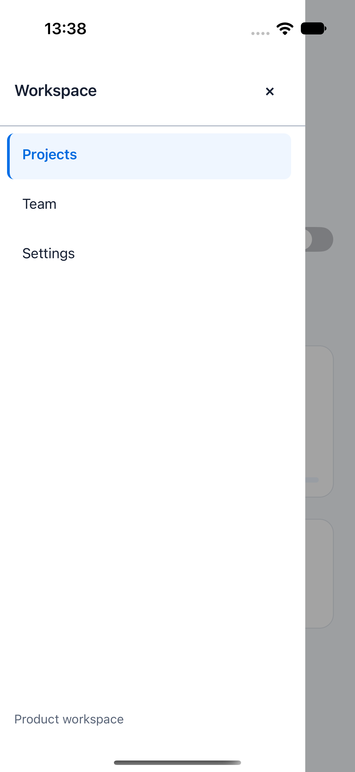 Sidebar · ios · native capture